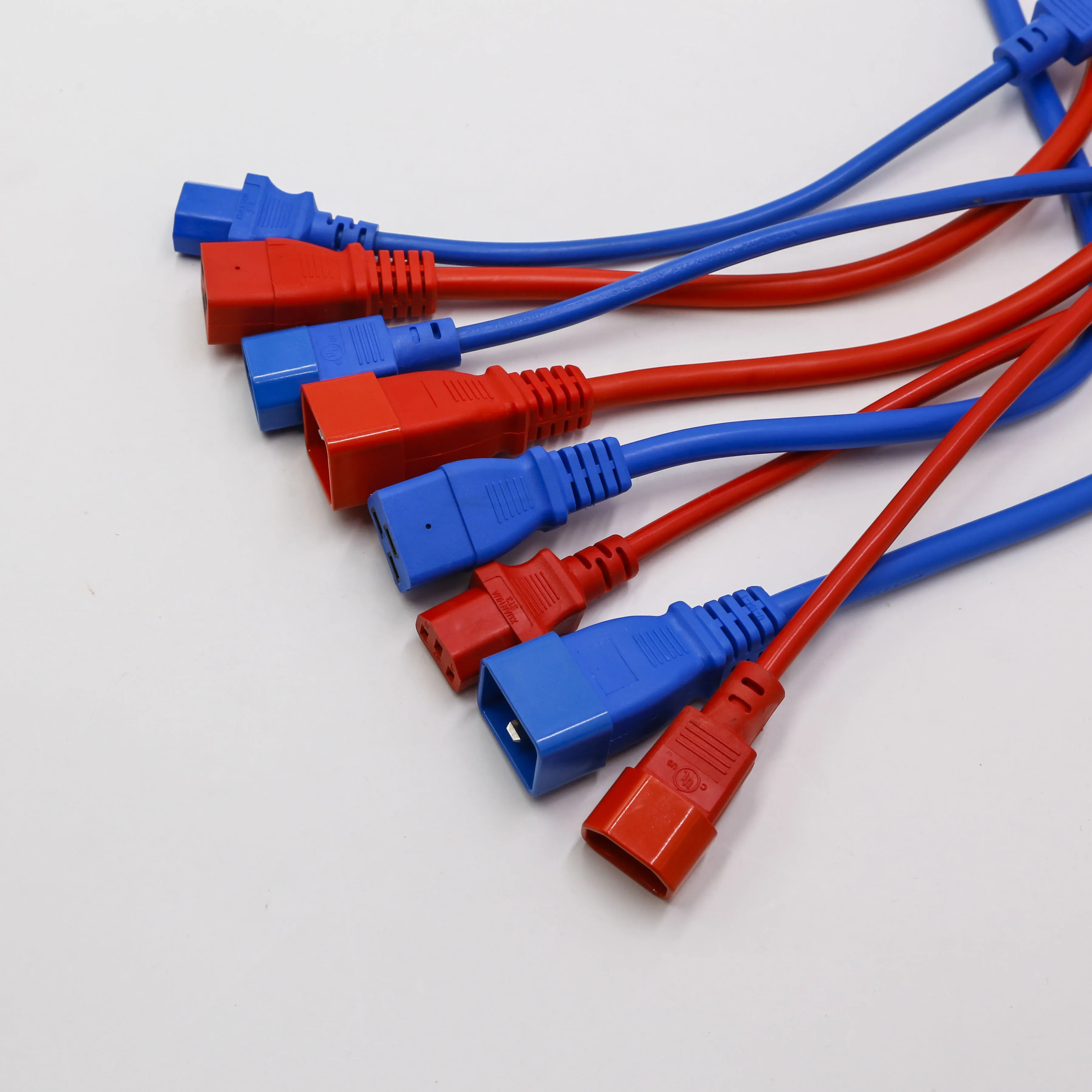 Heavy Duty CPU / PDU Power Cord - C14 to C13 - 15 Amp - Red