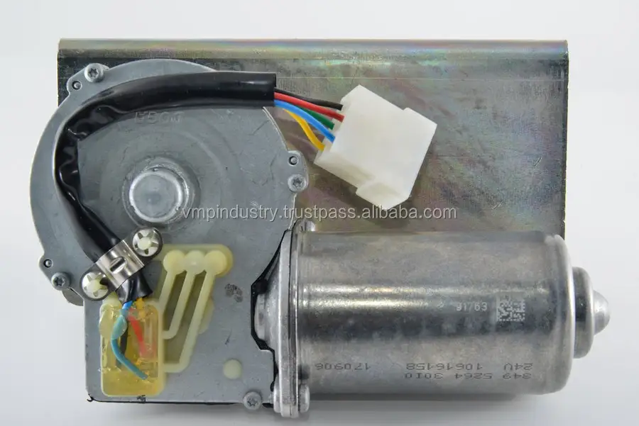 VOE17200853 - Wiper Motor for Wheel Loader L60F, L70F, L90F, L110F, L120F, L150F, L180F, L220F, L350F - OEM