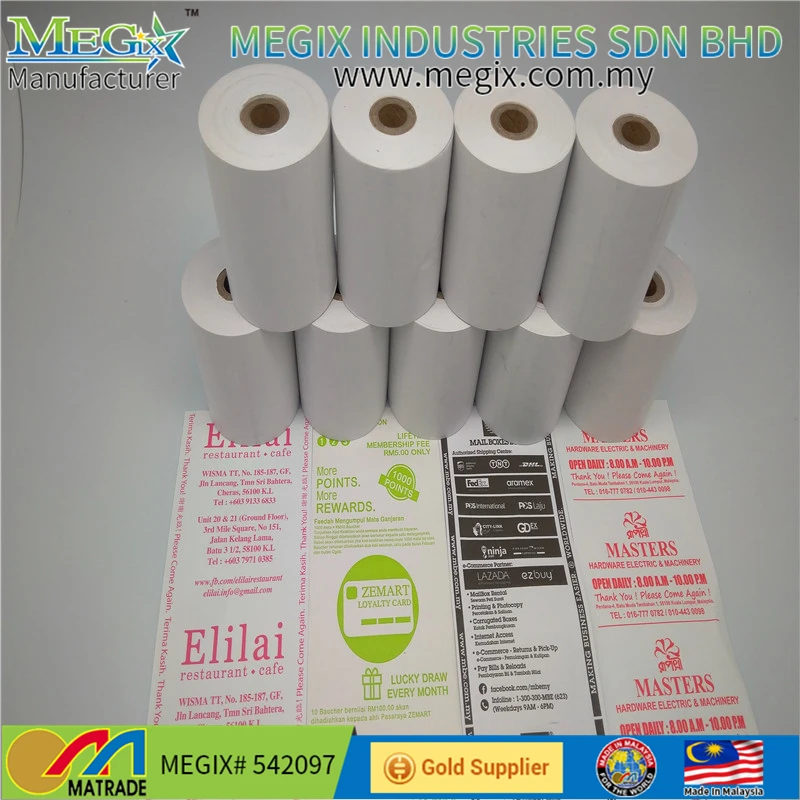 Thermal rolls 80 x 80mm paper rolls thermal cashier paper