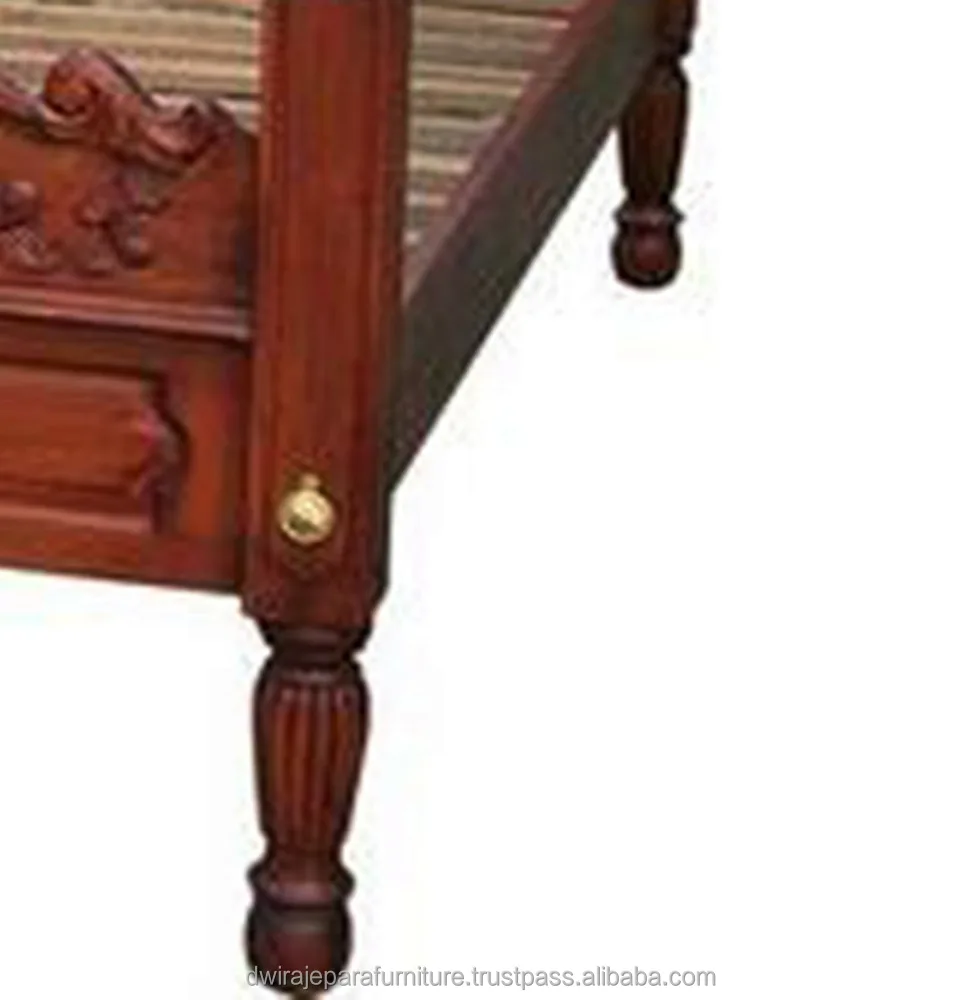 Classic Furniture Antique Reproduction Colonial Four Poster Bed - Antique Reproduction Mahogany Indonesia