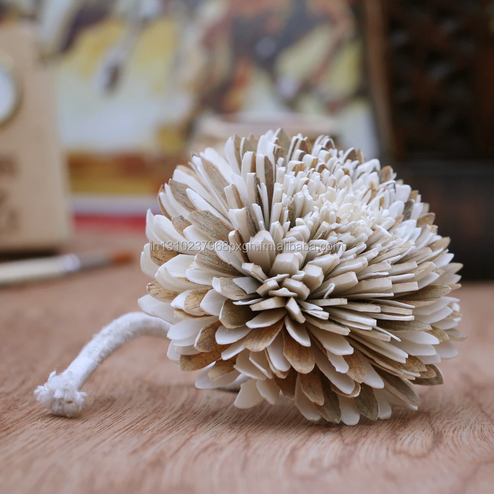 Newly Arrival Wholesale Chips Zinnia Sola Flowers Handmade