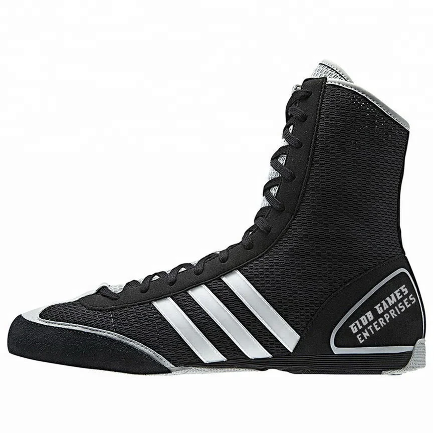 Custom manufacturers boxing shoes with original leather shop online