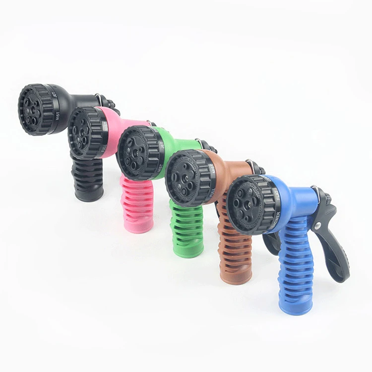 Plastic Multi-function Adjustable Spray Gun for Garden