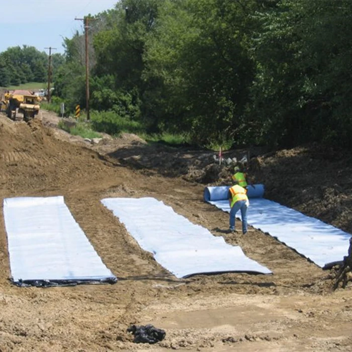 Reinforced 500g/m2 needle punched nonwoven polyester geotextile underlay