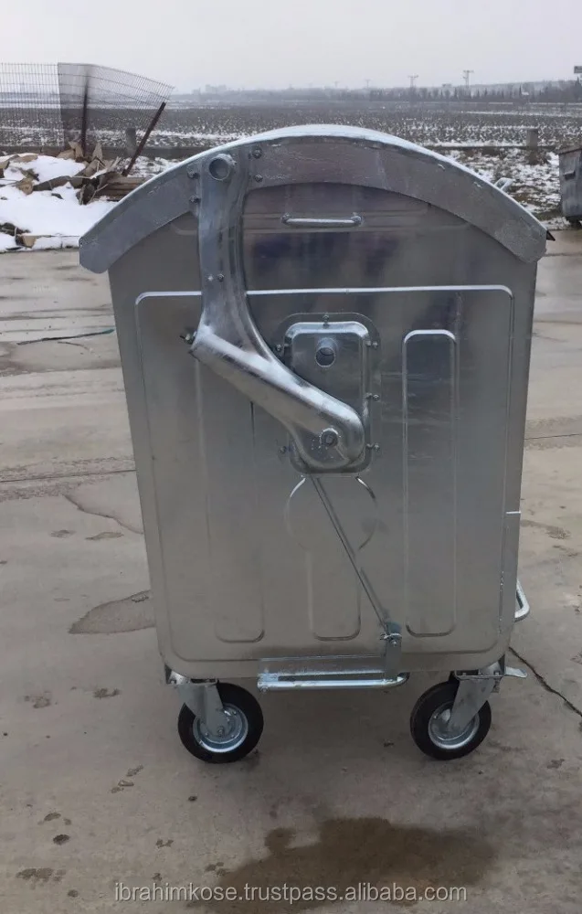 
1100 liter Full Dome Lid garbage bin 