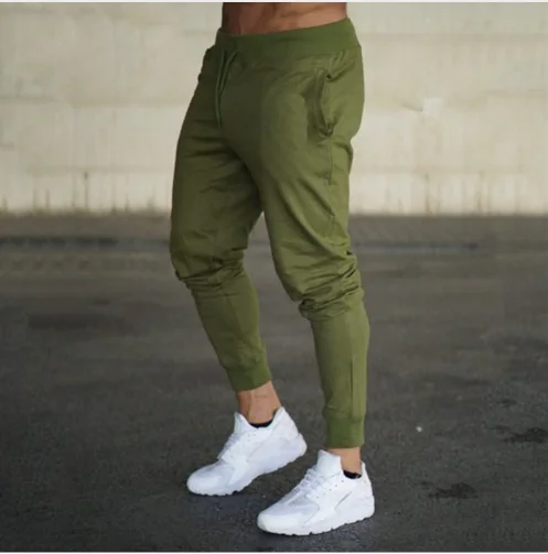 Top Men Pants New Fashion Men Jogger Pants Men Fitness Bodybuilding Gyms Pants For Runners Clothing Autumn Sweatpants