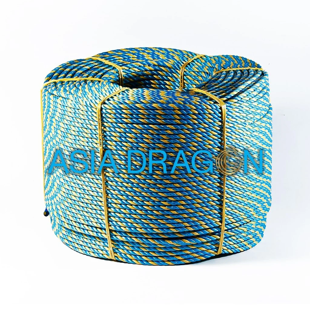 Solid double braided PP polypropylene safety rope for packing rescue made in Vietnam