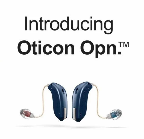 Oticon OPN 1 miniRITE Hearing Aid WITH water resistant coating bluetooth hearing aid rite bte made in Denmark