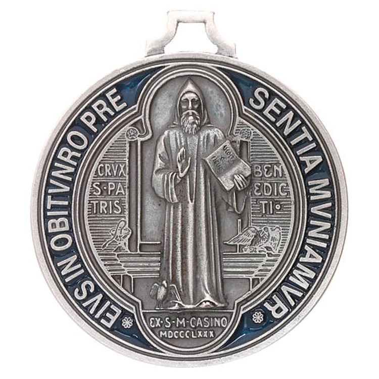 wholesale st michael st saint benedict christopher medal keys folk crafts