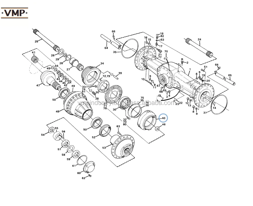 High Quality VOE 11102354 Brake Plate Engine Spare Parts for Wheel Loader L150C/D/E L180C/D/E L220D/E New Condition VMP