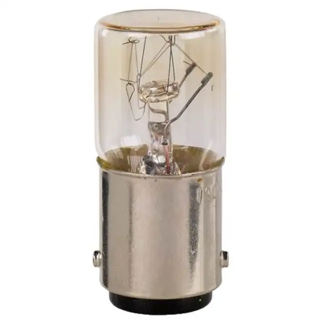 Schneider quality push button 24 V AC/DC LED bulb with BA9s base orange