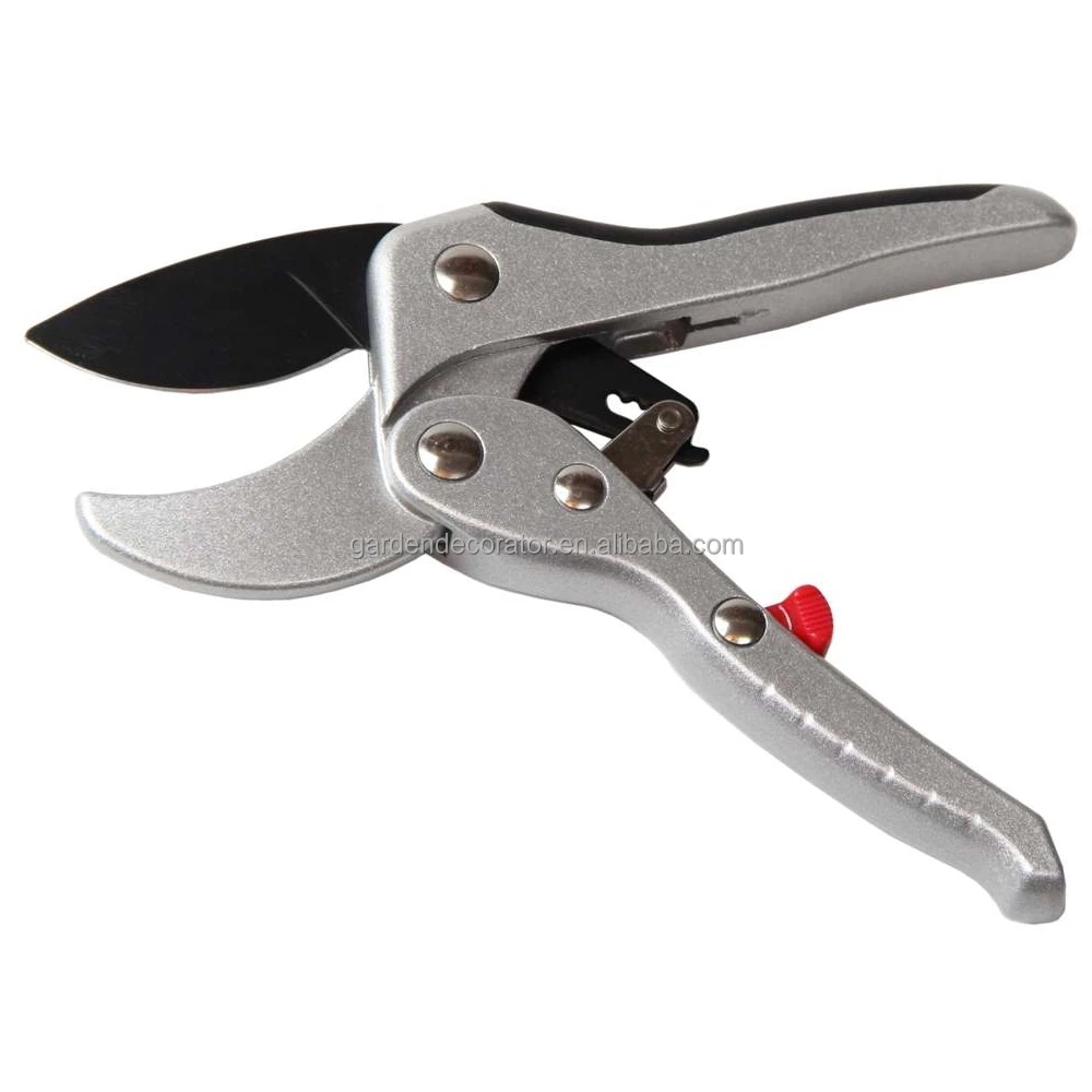 (GD-11991) 7inch (180mm) Ratchet Bypass Pruner