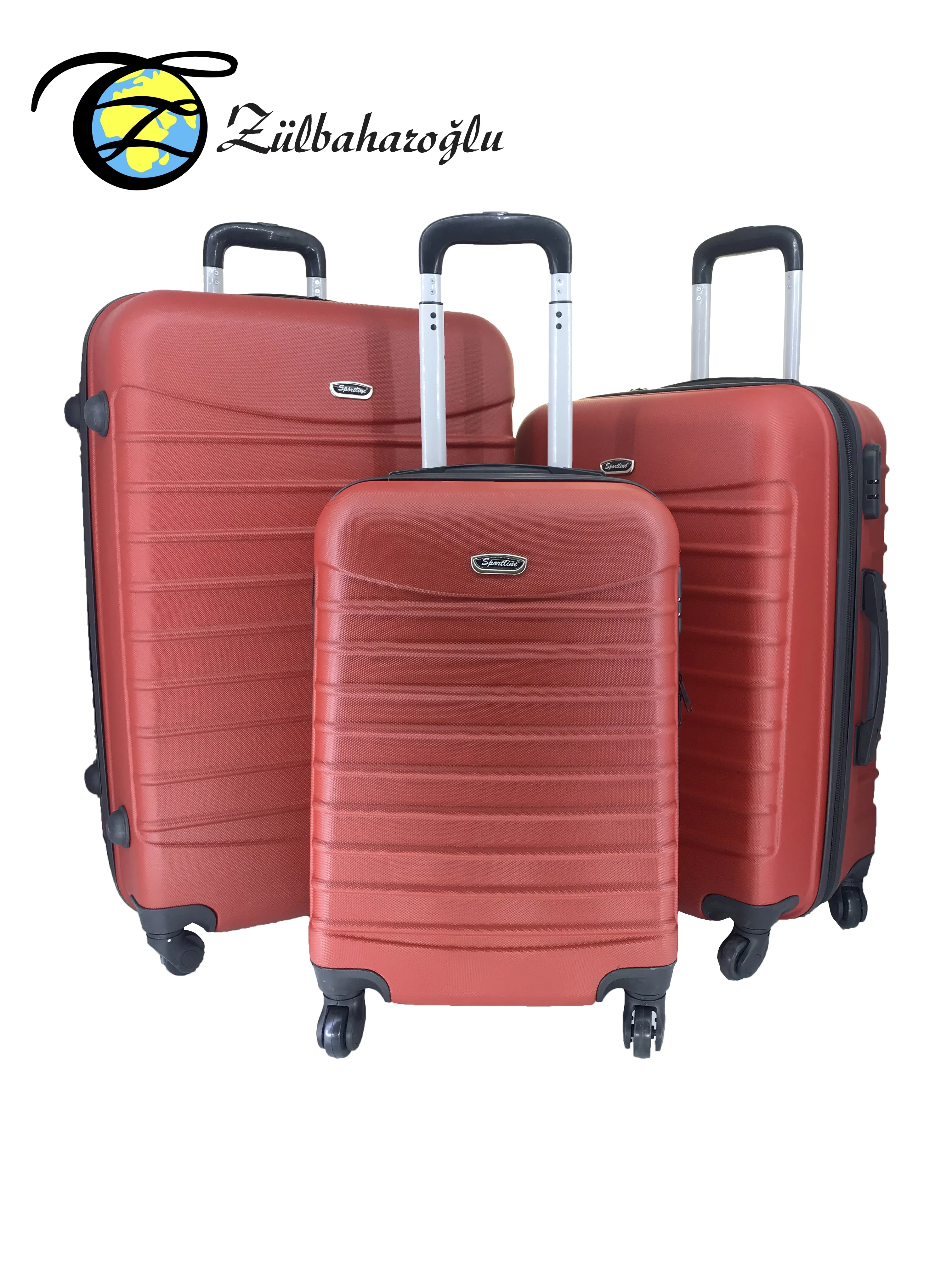 Direct Factory Wholesale Made In Turkey Luggage Set 4 Spinner Wheels Suitcase Valise Koffer Baggage Bagaglio