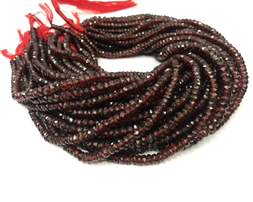 Jewelry Beads Manufacturer Natural Mozambique Garnet stone Beads all sizes all shapes
