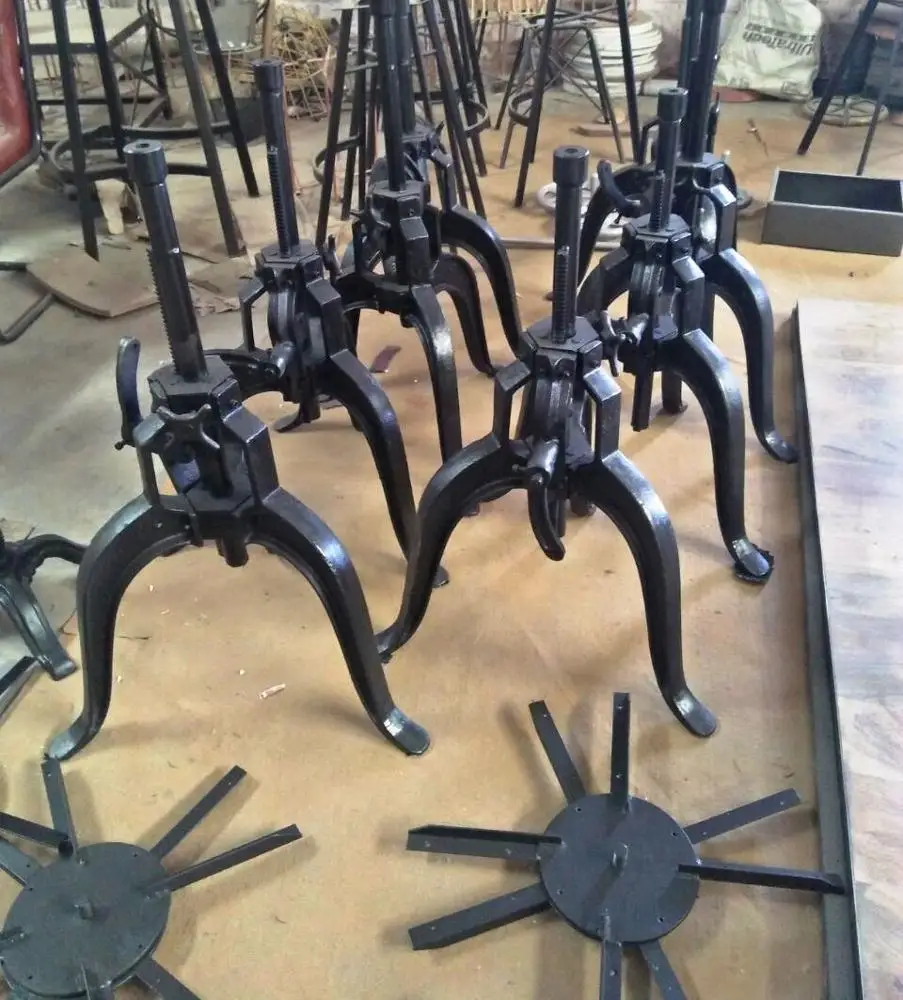Industrial Bar Crank Table base,Crank Cafe Table Base