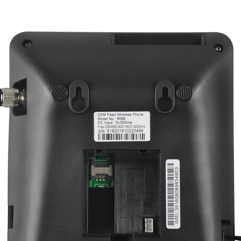 low price !! dual sim card slot desk GSM Fixed landline phone