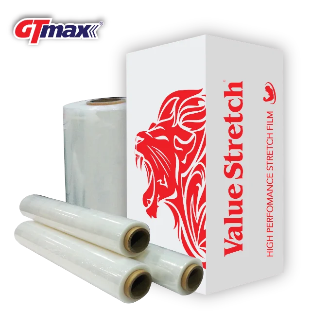 LLDPE Pallet Wrapping Packaging  Stretch Film Plastic Stretch Film for packaging use / industrial use