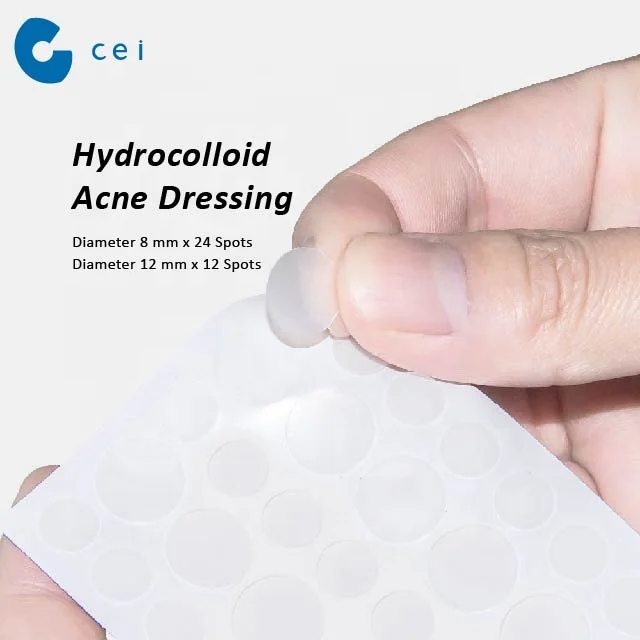 2021 Best Acne Patch Hydrocolloid Wound Dressing Acne Spot Treatment Acne Pads