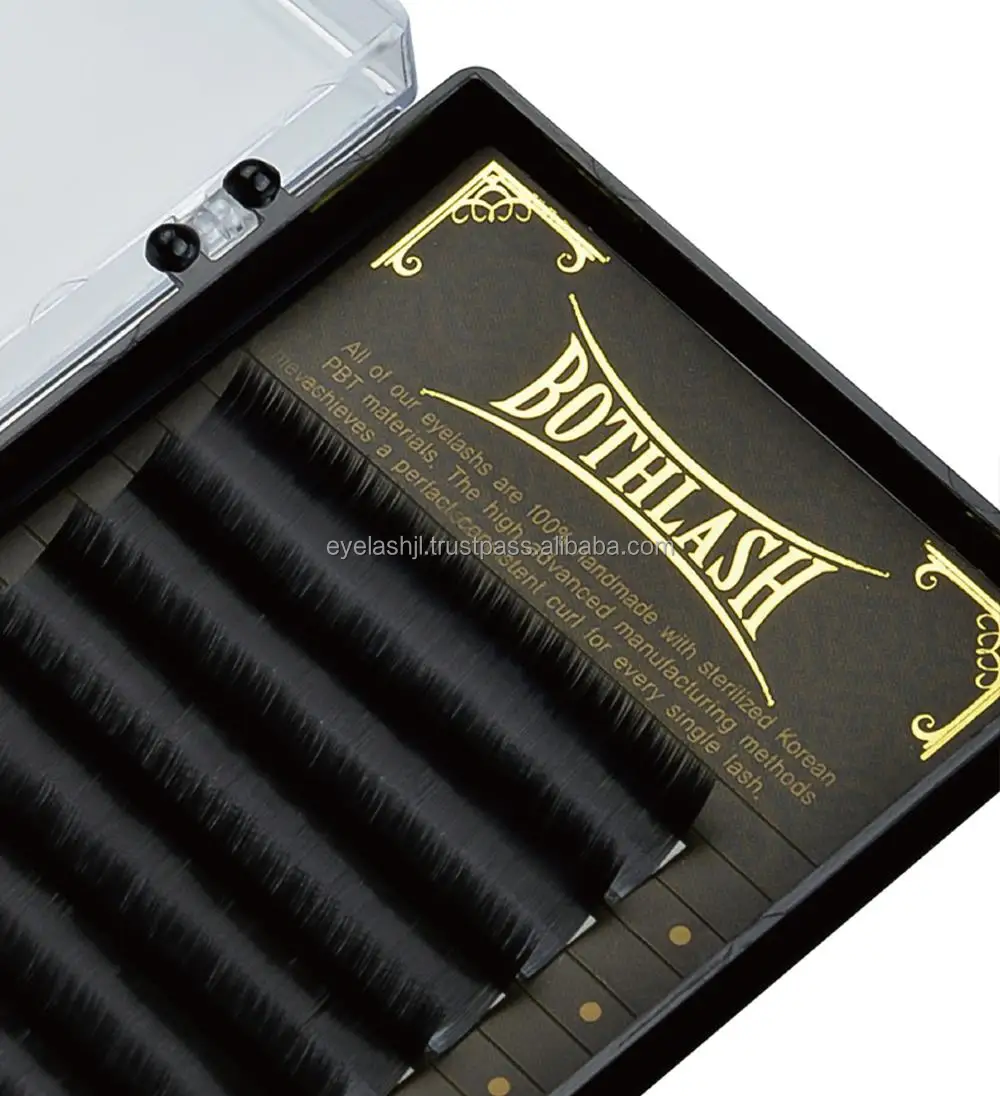 DLUX PROFESSIONAL BOTH LASH FROM KOREA High quality top design Best quality beauty selling works eyelash extensions natural
