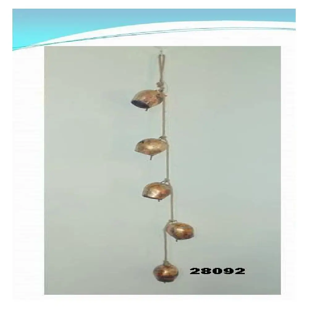 Brass Wind Chimes Bells New Style Perfect Tuned Musical Corinthian Bells Bamboo Wind Chimes