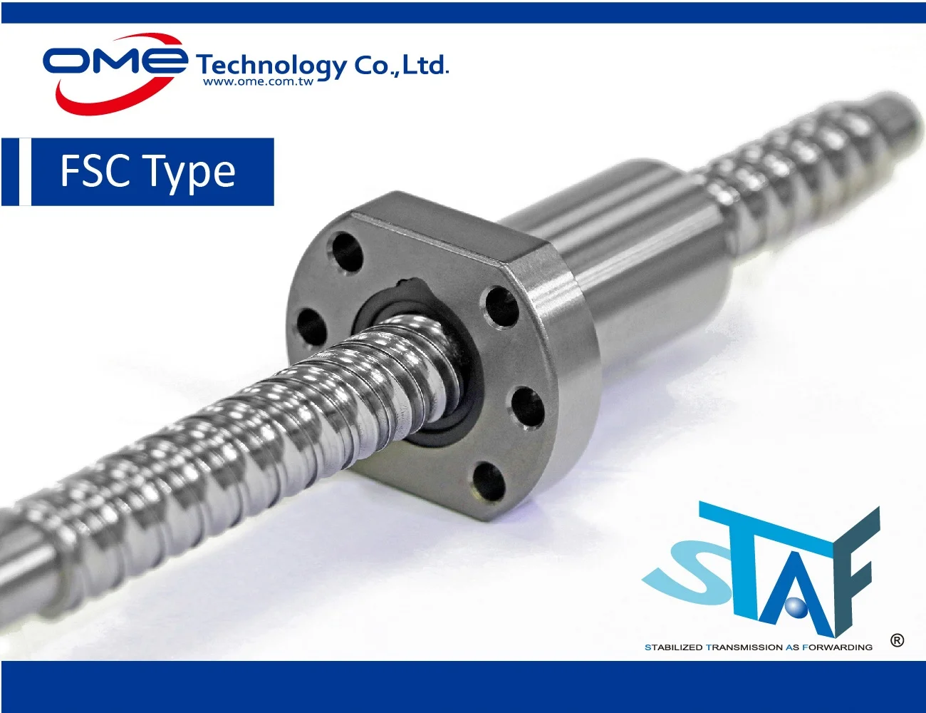 
STAF FSI Rolled Thread ball screw 14mm 16mm 20mm 
