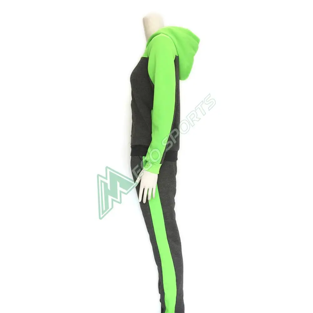 Custom Design Sweatsuit Women 2 Piece Set Women tracksuit Jogger Suit Sexy Long Sleeve Velvet Hoodie Spring Clothes