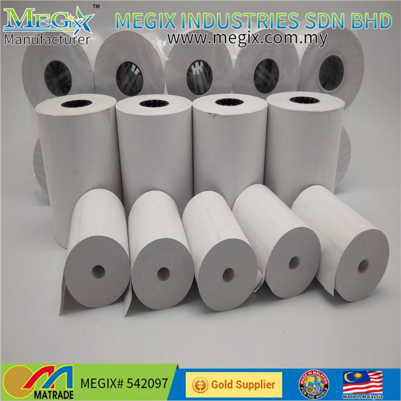 Wood Pulp thermal paper Pos ATM thermal Paper Roll 80mm