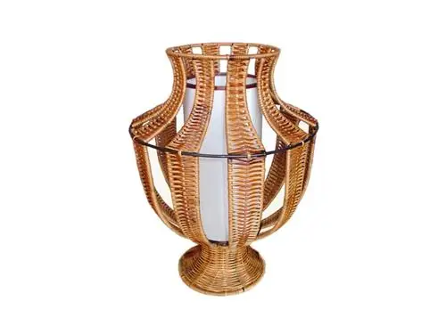 Hot Sale Vietnam Suppliers Biggest Discount Weaving Shade Lamp Bamboo New Colorful Design