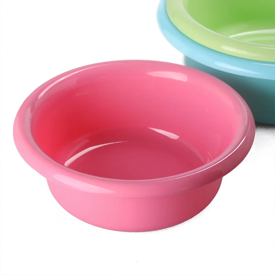 Wholesale Custom Colorful Water Basin Round Plastic Basin