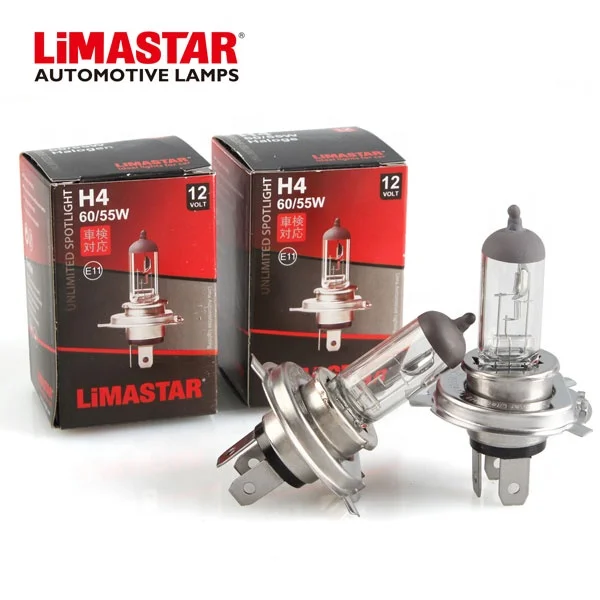  Limastar H4 Автомобильная Лампа 12 В 60/55 Вт P43t галогенные лампы для автомобильной световой