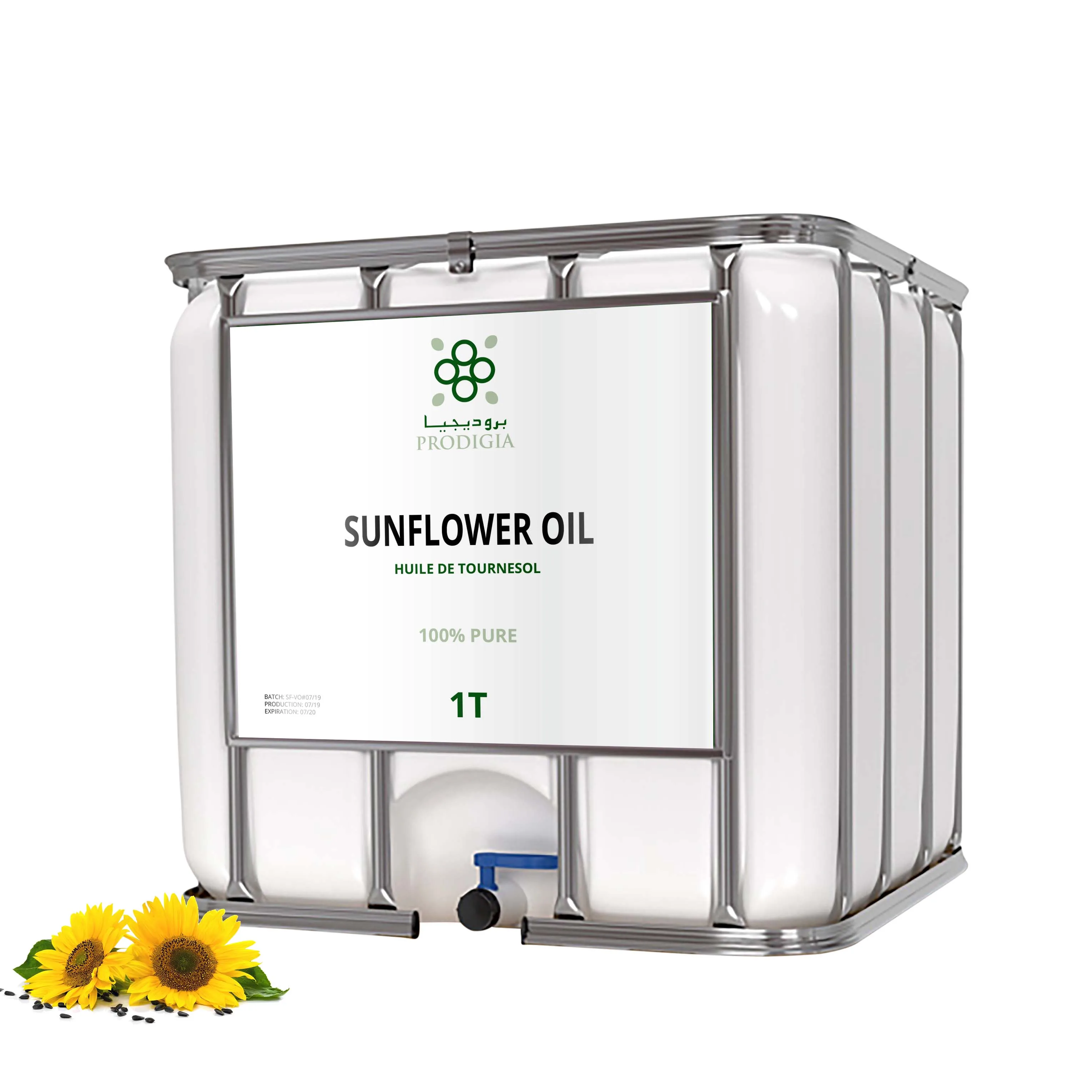 
Premium Quality 100% Refined Sunflower Seed Oil - Bulk Sale from Morocco 