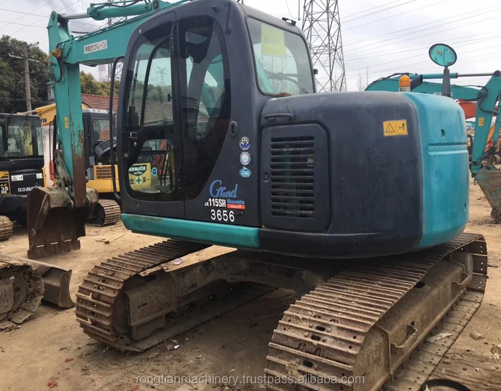 
International Certificated Kobelco Used Excavator SK115SR at low price , All Series Kobelco Hydraulic Digger for hot sale 