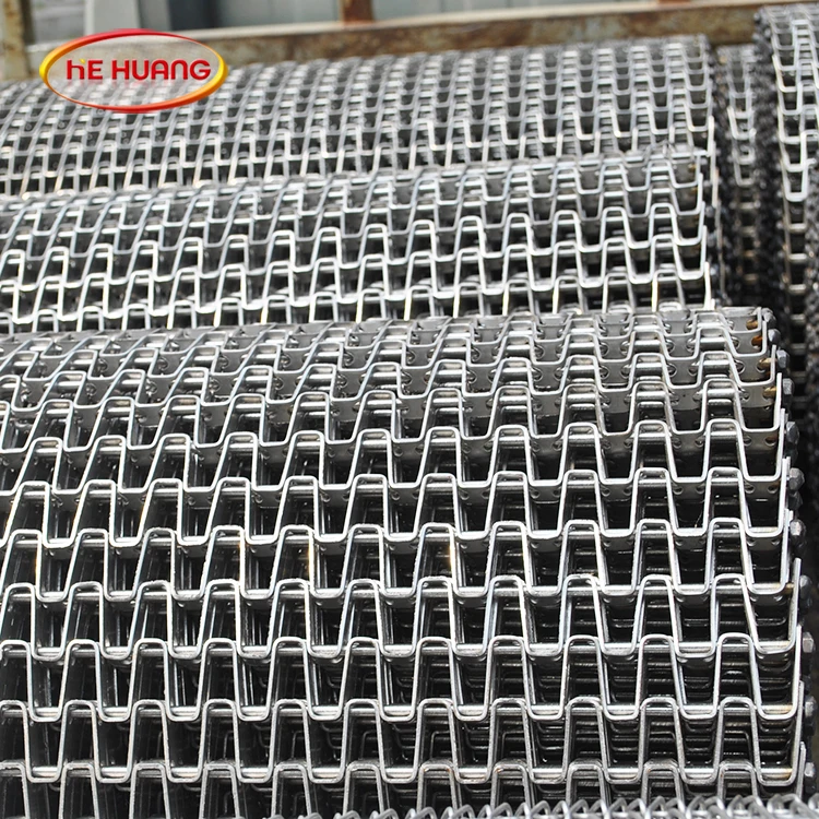 
Stainless steel Chain conveyor belt mesh /wire mesh conveyor belt (China supplies) 