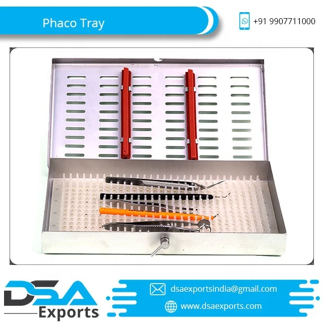 Artificial Eye Medical Ophthalmic Surgical Instruments Sterilization Tray