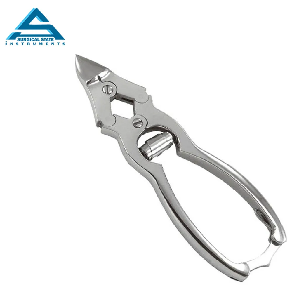 Professional Plastic handle beauty instruments CUTICLE NIPPER j2 Stainless Steel Nail Cutter