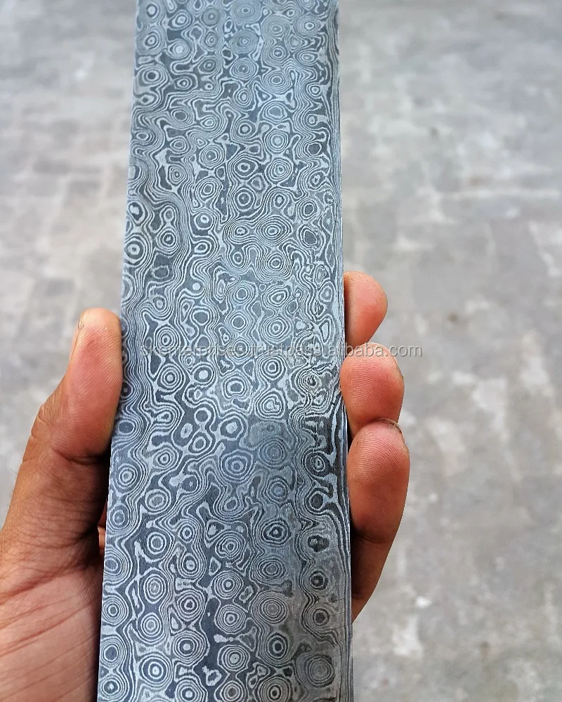 Нож из дамасской стали, 10 дюймов, 1095 и 15N20