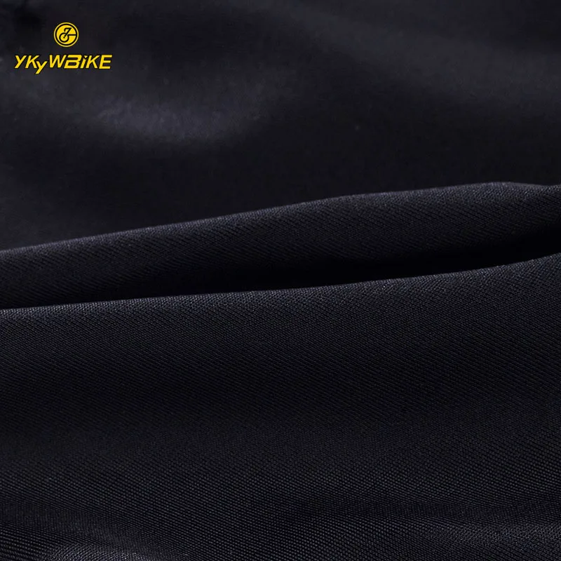 
YKYWBIKE High Quality Coolmax Padded Bike Bib Tights OEM Sublimation Custom Cycling Shorts Men 