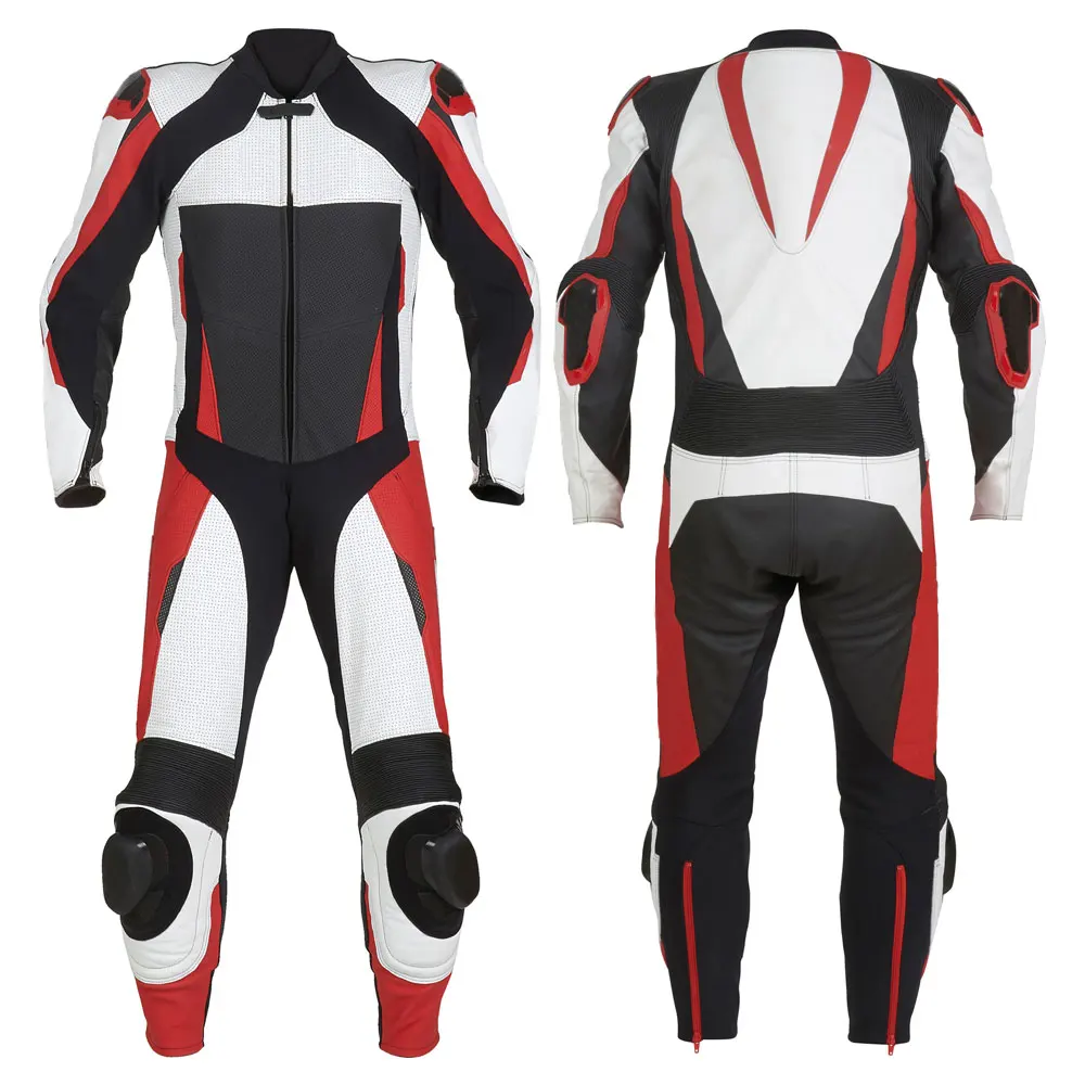 
Premium High Quality Leather Motorbike Suit, Two Piece Racing Suit 