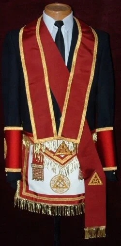 Masonic Regalia Antique Masonic High Priest Provincial Sash Exquisite Provincial Sash Traditional Craftsmanship & Elegant Design