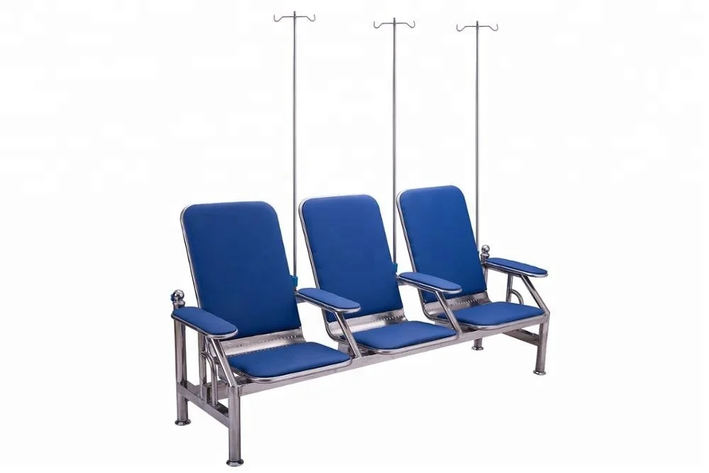 
Airport Reception Waiting Room Chair Lobby Waiting Bench 3 Seat Steel Waiting Chairs 