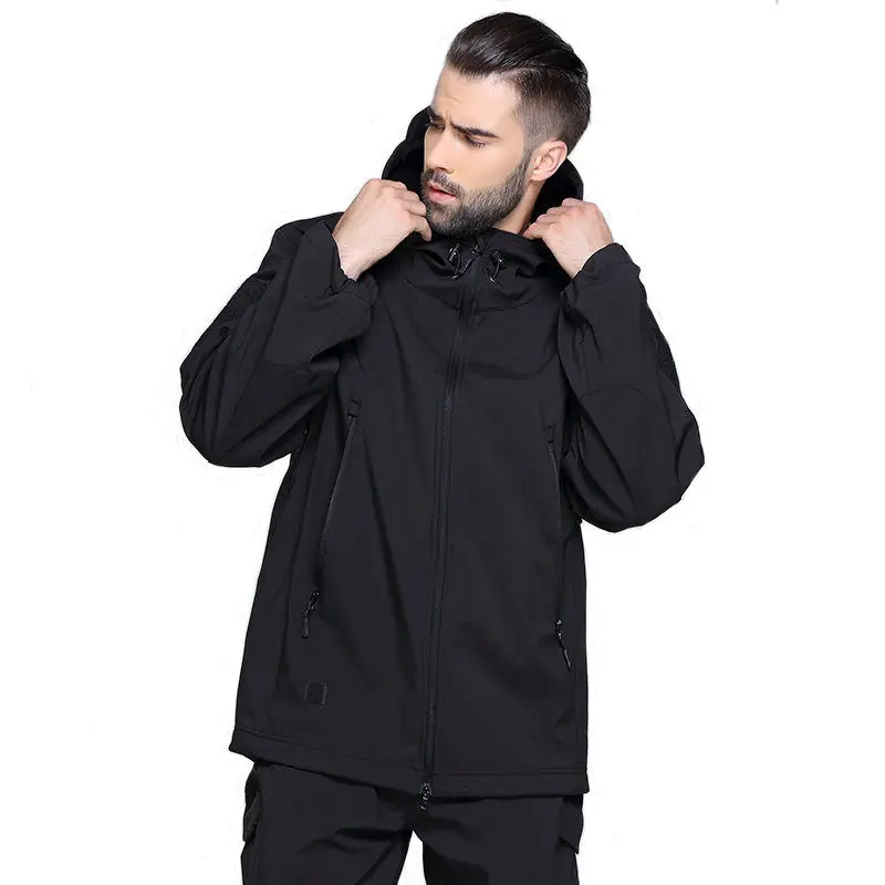 
2021 Soft Shell Men Waterproof Windbreaker jackets Camping Travel Jacket Coat Outdoor FS-04-03-16 