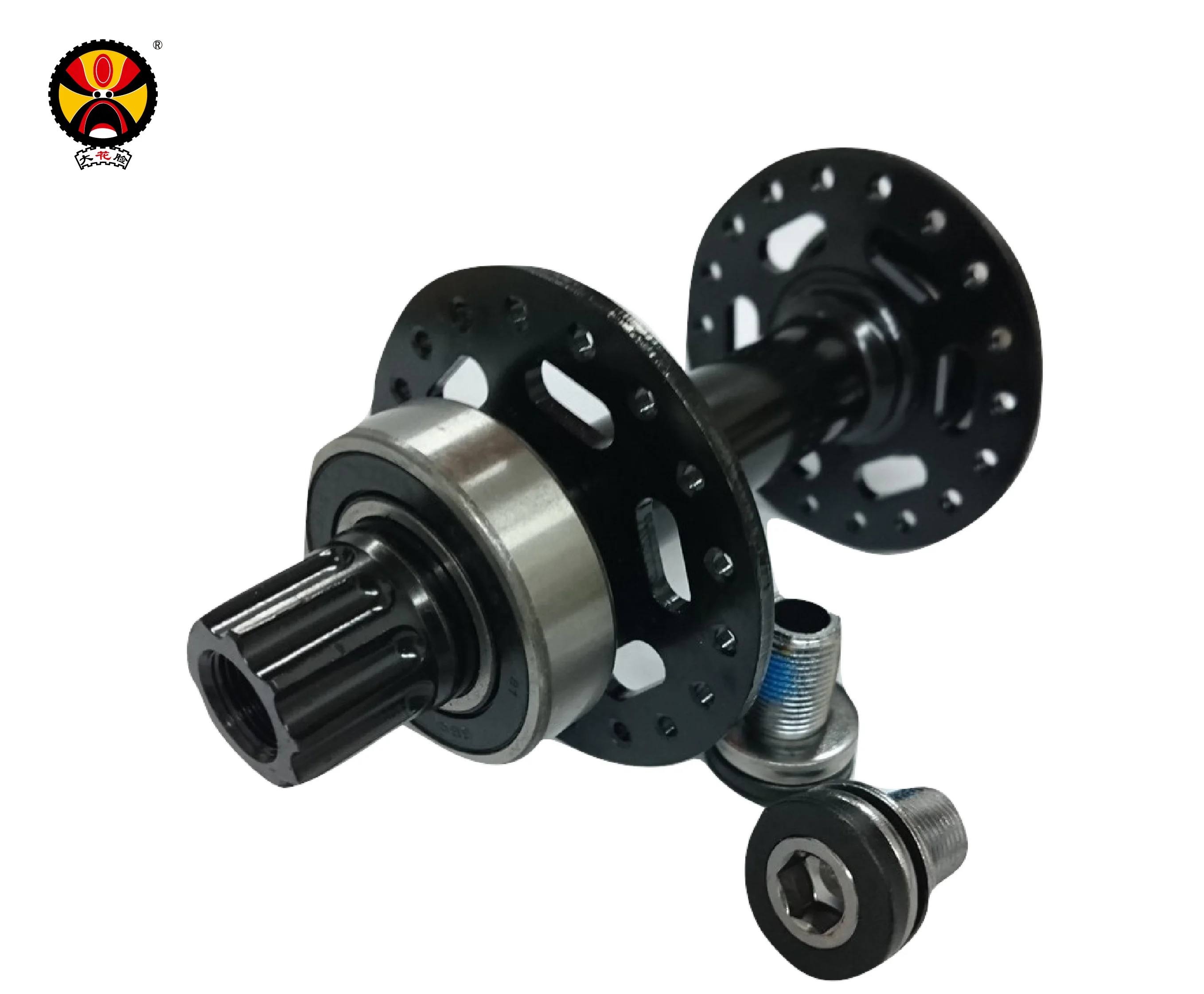 
ISIS Cr-Mo Chromoly Hub with 42mm Bearings and Bolts for Unicycle 