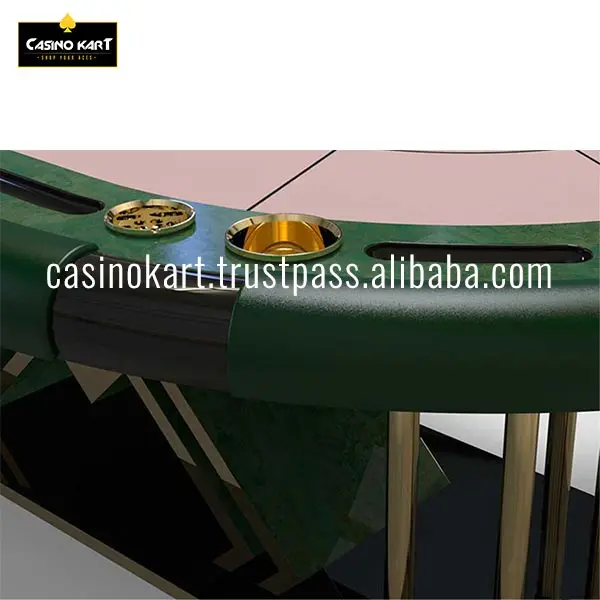 Finely Processed Top Quality Crystalline Baccarat Table For Playing Cards Direct Indian Manufacturer