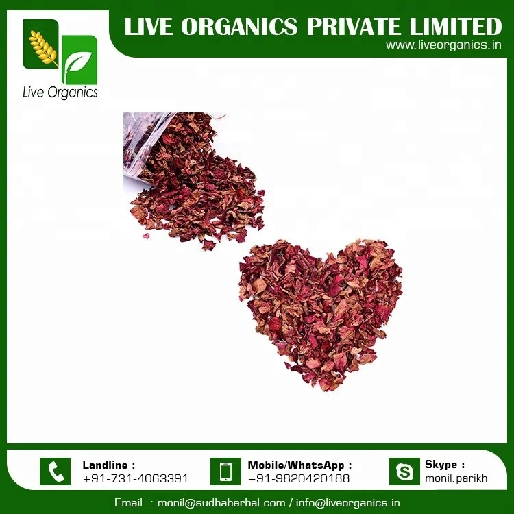 Dried Red Rose Petals at Lowest Price