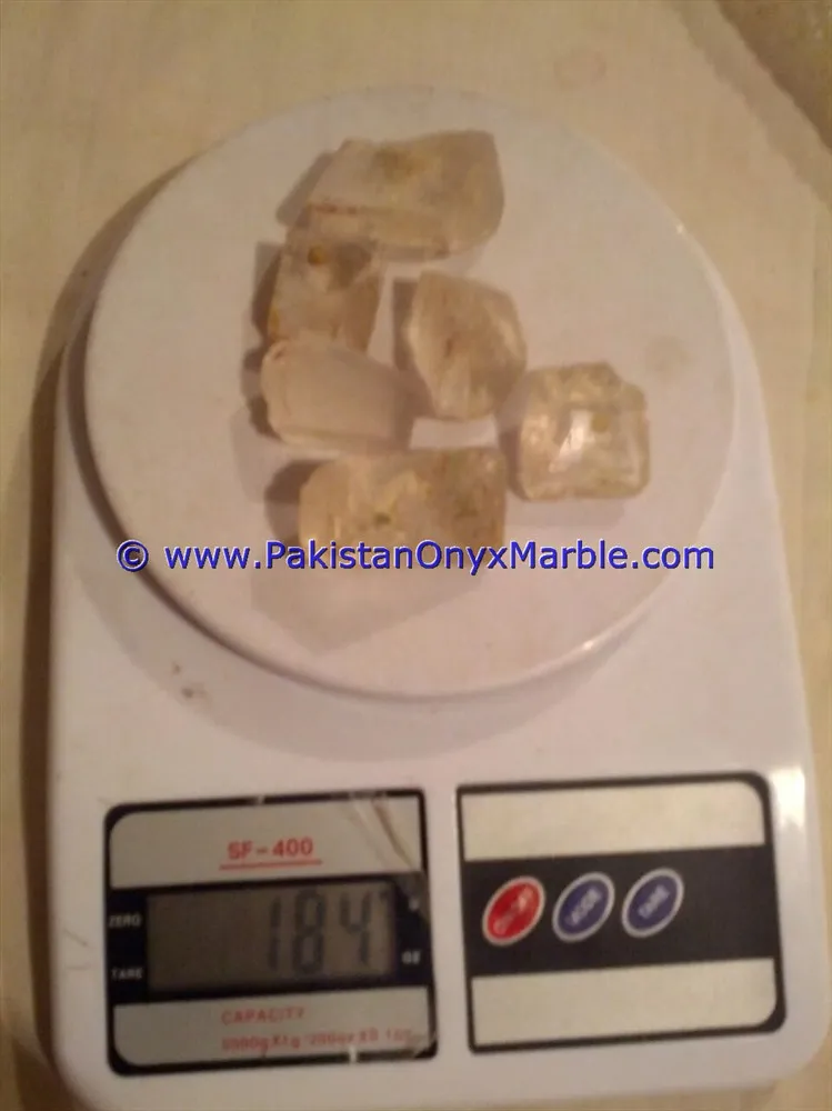 Topaz rough facet grade natural raw crystal clear white