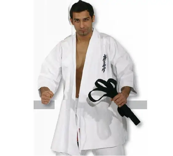 
Kyokushin Uniforms Wholesale custom Made Martial arts white 10oz Kyokushin karate uniform 