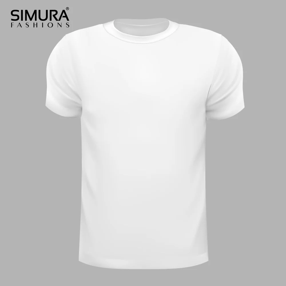 
Custom White T Shirt Manufacturer 100% Cotton Solid Soft Comfort Breathable T-Shirts Wholesale Bangladesh 
