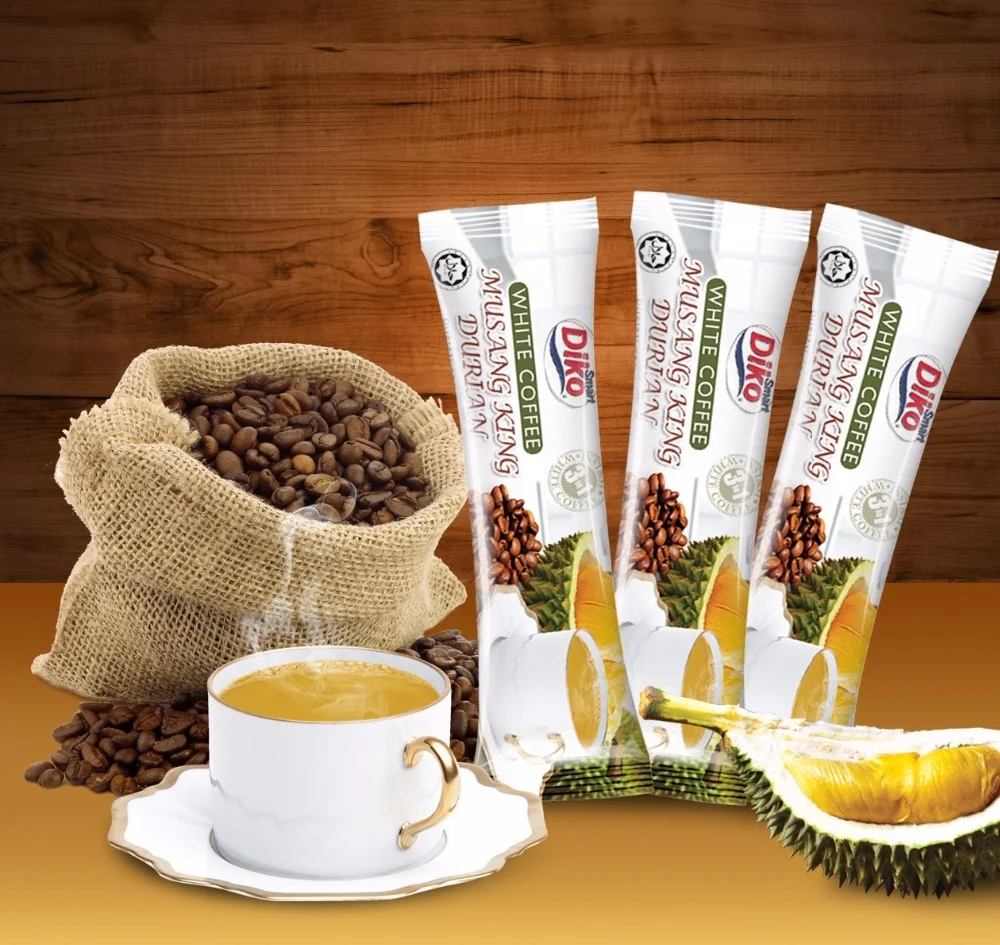 
Malaysia Durian flavour instant coffee 3in1 