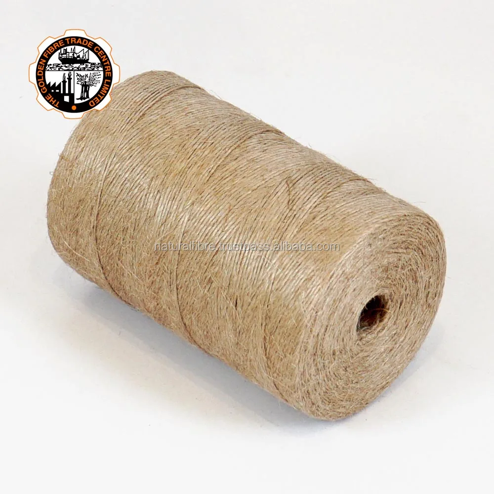 
Hessian Quality 100% Natural Rope Industry Hank Packed Jute Yarn from Bangladesh 