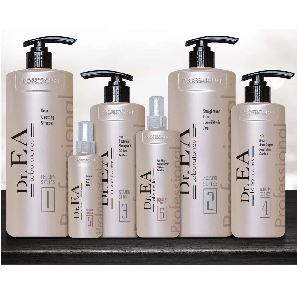 Dr. EA Keratin Hair Straightening Nourishing Treatment, Professional Brazilian Keratin Treatment for Hair Salons and Sytlists
